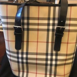 Authentic Burberry Nova Check Handbag